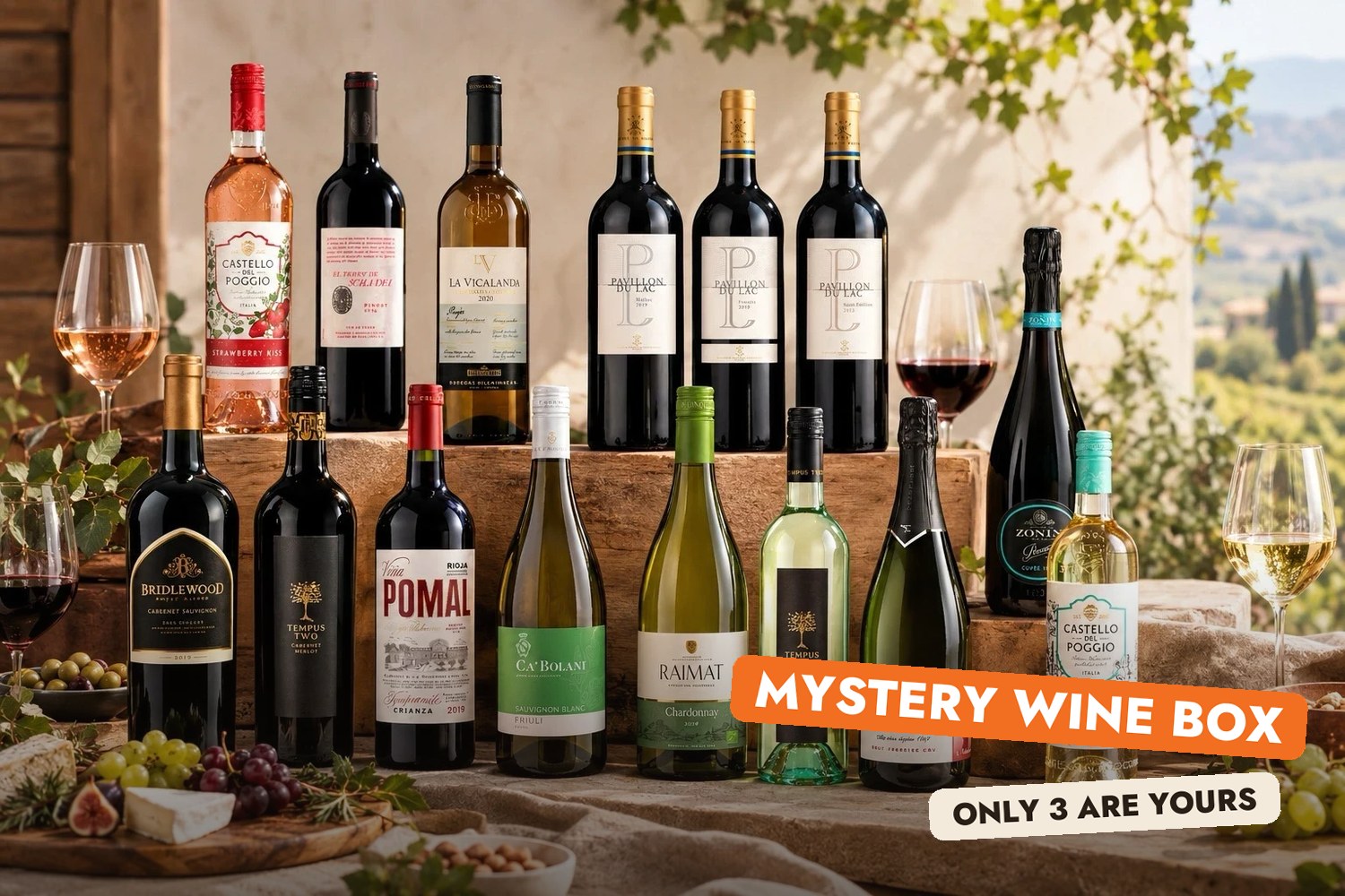 Cellarbration Mystery Box: $129 for 3 Wines, Only on Eventful Till 27 Oct